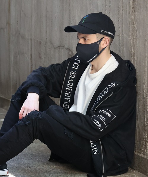 JACKROSE(ジャックローズ)の「JE-ロゴテープ・フェイクスウェードZIPパーカー(パーカー・メンズ・ブラック/グレー・M/L)」の15枚目の写真