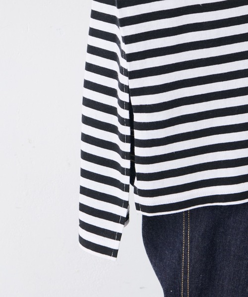 PUAL CE CIN(ピュアルセシン)の「【Du noir】ロゴ刺繍チュニック(Tシャツ/カットソー・レディース・その他1/その他2/ブラック/ホワイト・FREE)」の19枚目の写真