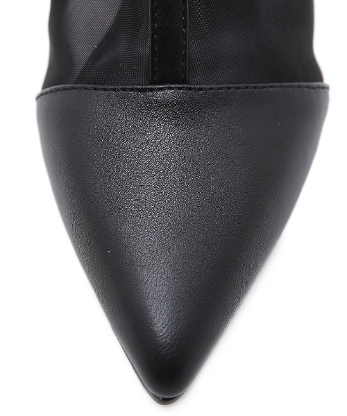 Futier land(フューティアランド)の「シアーコンビサボサンダル(サンダル・レディース・ホワイト/ブラック・36/37/38/39/40)」の5枚目の写真