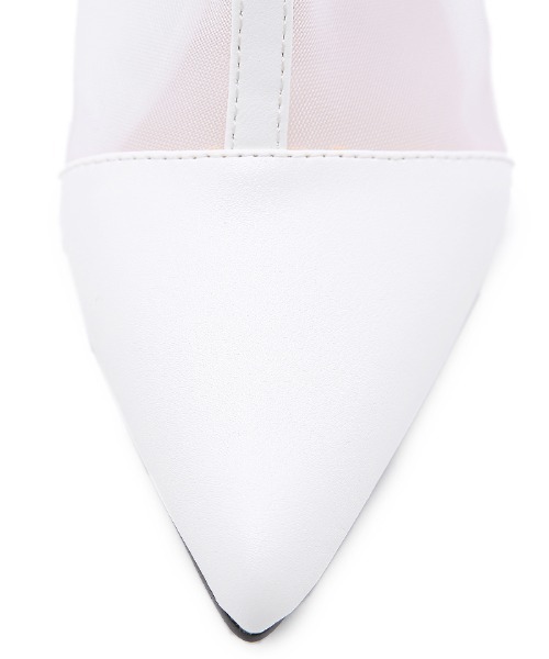 Futier land(フューティアランド)の「シアーコンビサボサンダル(サンダル・レディース・ホワイト/ブラック・36/37/38/39/40)」の16枚目の写真