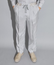 UNITED TOKYO | シルクストライプイージーパンツ(スラックス)