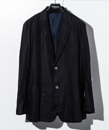 1piu1uguale3 RELAX（ウノピュウノウグァーレトレリラックス）の「1PIU1UGUALE3 RELAX(ウノピゥウノウグァーレトレ)リネンテーラードジャケット（テーラードジャケット）」