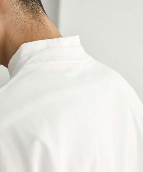 nowm（ノウム）の「【nowm】MERCERISED COTTON LOOSE BOX POCKET BIG TEE / ルーズ ポケットT（Tシャツ/カットソー・メンズ・ホワイト/ブラック/ブラウン・FREE）」の12枚目の写真