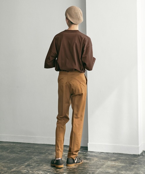 nowm（ノウム）の「【nowm】MERCERISED COTTON LOOSE BOX POCKET BIG TEE / ルーズ ポケットT（Tシャツ/カットソー・メンズ・ホワイト/ブラック/ブラウン・FREE）」の7枚目の写真