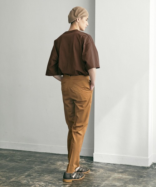 nowm（ノウム）の「【nowm】MERCERISED COTTON LOOSE BOX POCKET BIG TEE / ルーズ ポケットT（Tシャツ/カットソー・メンズ・ホワイト/ブラック/ブラウン・FREE）」の13枚目の写真