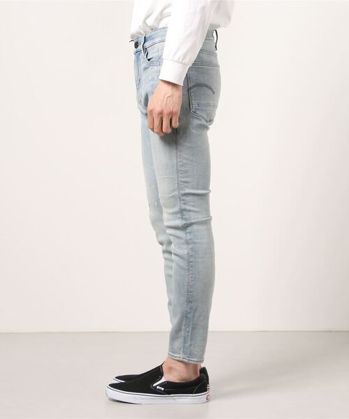 G-STAR（ジースター）の「LANCET SKINNY JEANS（デニムパンツ・メンズ・インディゴブルー・31/30/32/30/27/30/28/30/29/30/30/30/33/30/27/32）」の6枚目の写真