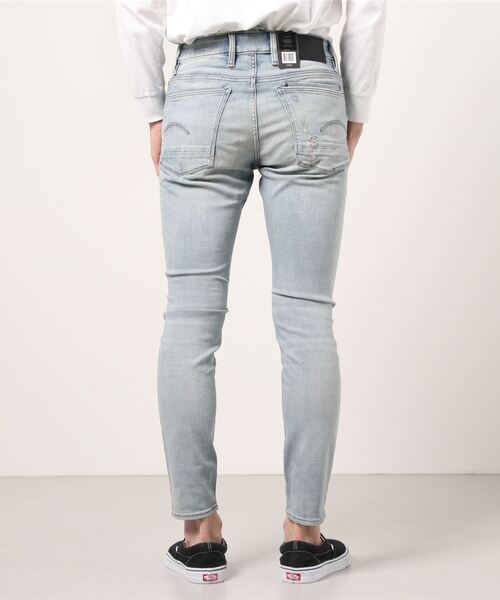 G-STAR（ジースター）の「LANCET SKINNY JEANS（デニムパンツ・メンズ・インディゴブルー・31/30/32/30/27/30/28/30/29/30/30/30/33/30/27/32）」の7枚目の写真