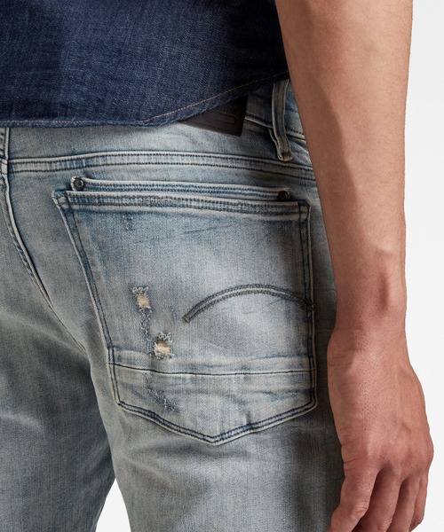 G-STAR（ジースター）の「LANCET SKINNY JEANS（デニムパンツ・メンズ・インディゴブルー・31/30/32/30/27/30/28/30/29/30/30/30/33/30/27/32）」の3枚目の写真