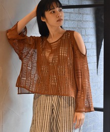 Alley by w closet | 【Alley】ショート丈スリット入りTee(Tシャツ/カットソー)
