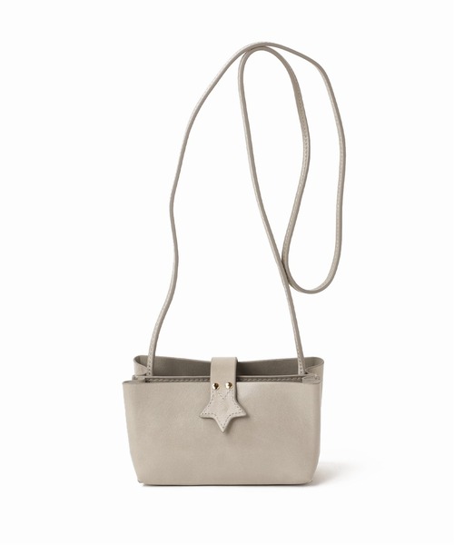 SLOBE IENA（スローブイエナ）の「【Hashibami / ハシバミ】ミニショルダーバッグ◆（ショルダーバッグ・レディース・ホワイト/グレー・FREE）」の7枚目の写真