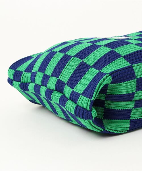 LASTFRAME（ラストフレーム）の「【LASTFRAME (ラストフレーム)】イチマツマーケットバッグ スモール/BLOCK MARKET BAG（トートバッグ・レディース・ブラック/ピンク/グリーン・FREE）」の7枚目の写真