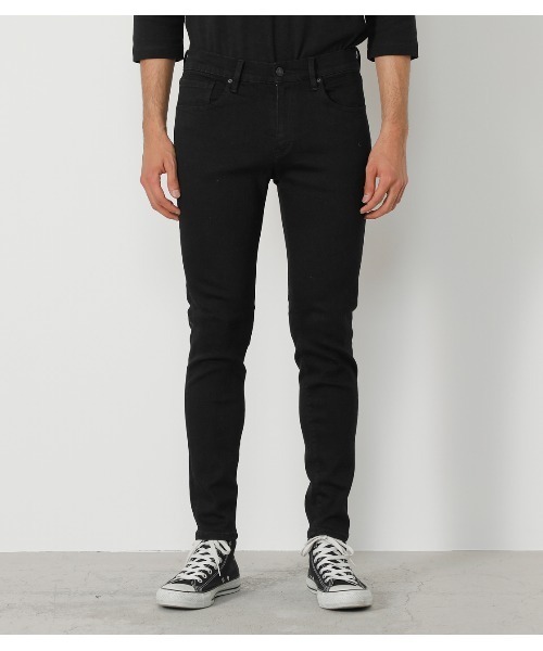 AZUL by moussy（アズールバイマウジー）の「A PERFECT DENIM/アパーフェクトデニム【MOOK54掲載 90344】（デニムパンツ・メンズ・ブラック/ブルー・MEDIUM/SMALL/X-SMALL/X-LARGE/LARGE）」の16枚目の写真