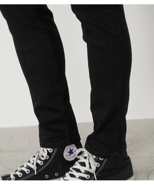 AZUL by moussy（アズールバイマウジー）の「A PERFECT DENIM/アパーフェクトデニム【MOOK54掲載 90344】（デニムパンツ・メンズ・ブラック/ブルー・MEDIUM/SMALL/X-SMALL/X-LARGE/LARGE）」の21枚目の写真