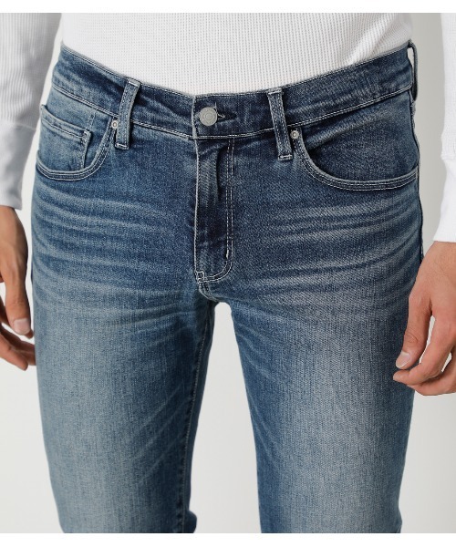 AZUL by moussy（アズールバイマウジー）の「A PERFECT DENIM/アパーフェクトデニム【MOOK54掲載 90344】（デニムパンツ・メンズ・ブラック/ブルー・MEDIUM/SMALL/X-SMALL/X-LARGE/LARGE）」の7枚目の写真