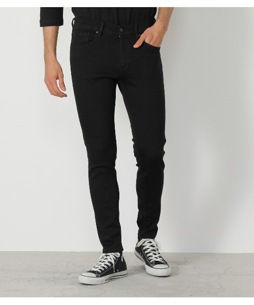 AZUL by moussy（アズールバイマウジー）の「A PERFECT DENIM/アパーフェクトデニム【MOOK54掲載 90344】（デニムパンツ・メンズ・ブラック/ブルー・MEDIUM/SMALL/X-SMALL/X-LARGE/LARGE）」の12枚目の写真