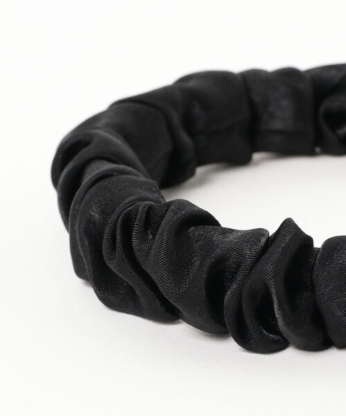 Ray BEAMS（レイビームス）の「Ray BEAMS / ギャザー カチューシャ（カチューシャ・レディース・ブラック/ベージュ/ラベンダー・ONE SIZE）」の7枚目の写真