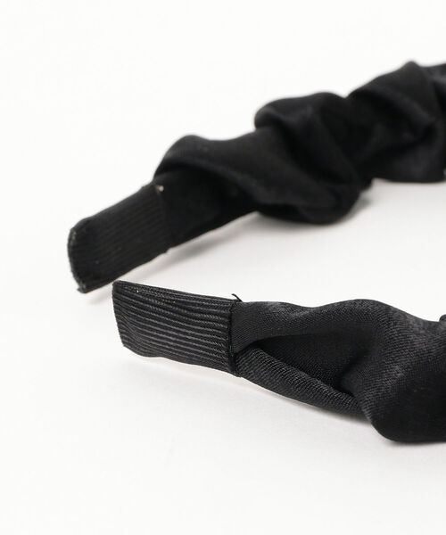 Ray BEAMS（レイビームス）の「Ray BEAMS / ギャザー カチューシャ（カチューシャ・レディース・ブラック/ベージュ/ラベンダー・ONE SIZE）」の8枚目の写真