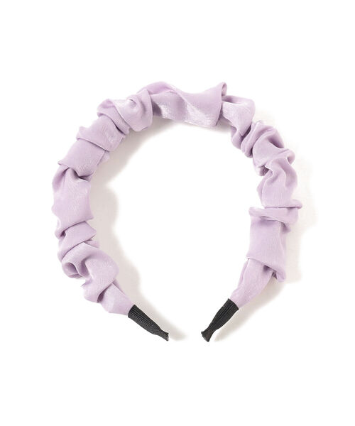 Ray BEAMS（レイビームス）の「Ray BEAMS / ギャザー カチューシャ（カチューシャ・レディース・ブラック/ベージュ/ラベンダー・ONE SIZE）」の13枚目の写真