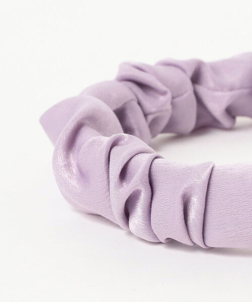 Ray BEAMS（レイビームス）の「Ray BEAMS / ギャザー カチューシャ（カチューシャ・レディース・ブラック/ベージュ/ラベンダー・ONE SIZE）」の14枚目の写真