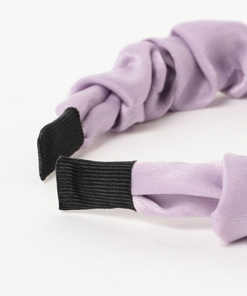 Ray BEAMS（レイビームス）の「Ray BEAMS / ギャザー カチューシャ（カチューシャ・レディース・ブラック/ベージュ/ラベンダー・ONE SIZE）」の15枚目の写真