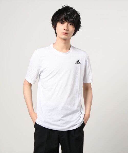 adidas（アディダス）の「アディダス adidas MD2MPRTシャツ（Tシャツ/カットソー・メンズ・グレー/ホワイト/ブラック/ネイビー/レッド・3L/LL/M/L/S）」の2枚目の写真
