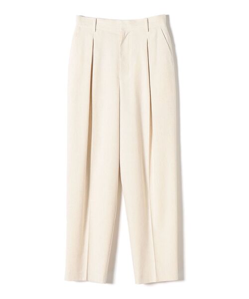 SHIPS（シップス）の「タックパンツ（その他パンツ・レディース・ナチュラル/オレンジ/ライトグリーン・36/38）」の4枚目の写真