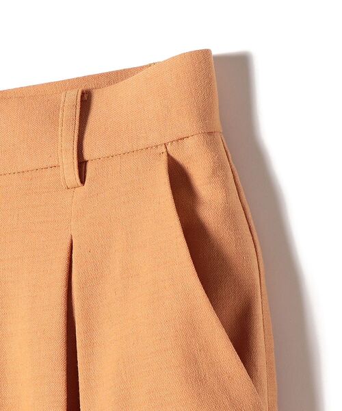 SHIPS（シップス）の「タックパンツ（その他パンツ・レディース・ナチュラル/オレンジ/ライトグリーン・36/38）」の10枚目の写真