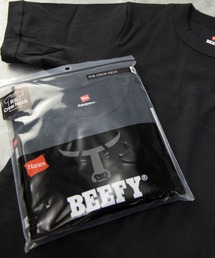 HANES | Hanes HM1-R103 BEEFY ヘビーウェイト ショートスリーブ リブパックTシャツ(Tシャツ/カットソー)