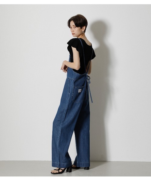 セール Denim Lee Azul ワンピース Denim Salopette Lee Azulデニムサロペット ワンピース Azul By Azul Moussy アズールバイマウジー のファッション