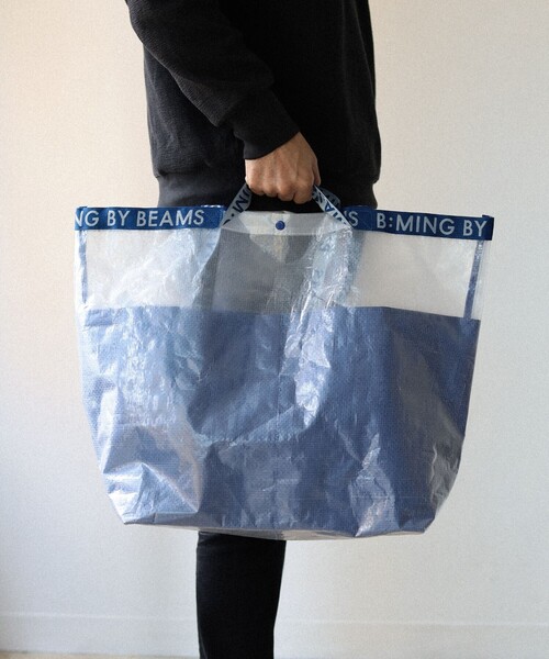 B:MING by BEAMS(ビーミングバイビームス)の「B:MING by BEAMS / マルチ レジャーバッグ L(トートバッグ・メンズ・その他/ベージュ/ホワイト/グリーン/ブルー・ONE SIZE)」の16枚目の写真