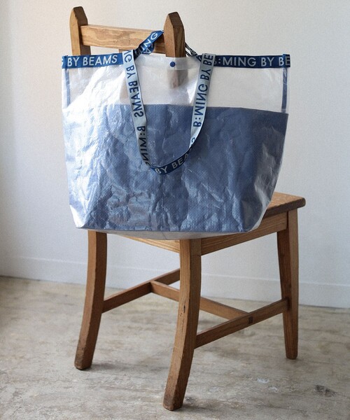 B:MING by BEAMS(ビーミングバイビームス)の「B:MING by BEAMS / マルチ レジャーバッグ L(トートバッグ・メンズ・その他/ベージュ/ホワイト/グリーン/ブルー・ONE SIZE)」の14枚目の写真