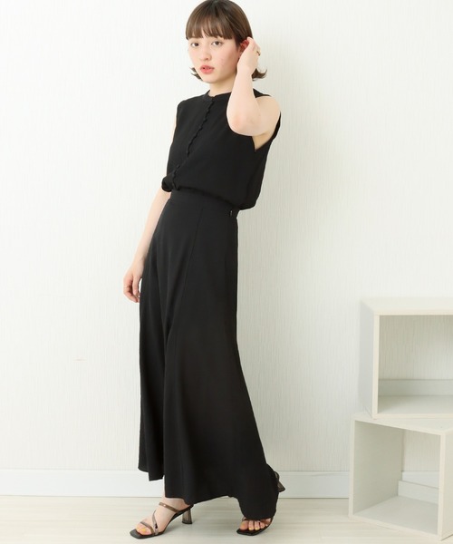 libelle more（リベル モア）の「楊柳ノースリーブ　2WAYチュニック（Tシャツ/カットソー・レディース・アイボリー/ブラック/ベージュ/オリーブ/オレンジ・FREE）」の10枚目の写真