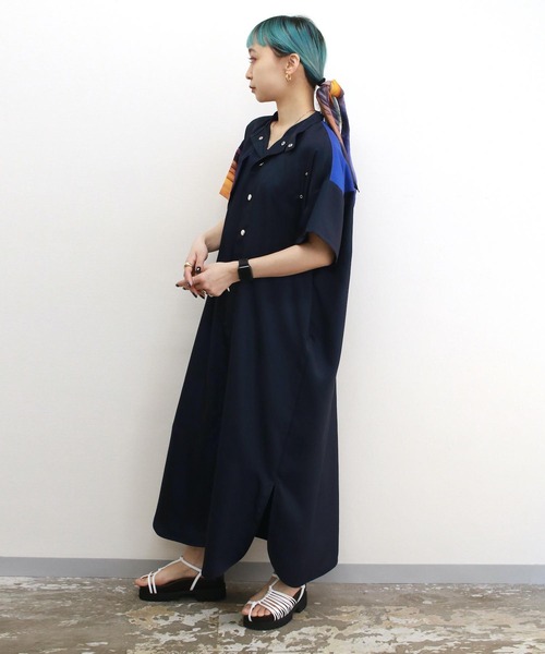 G.V.G.V.（ジーヴィージーヴィー）の「BEACH PRINT BANDANNA（バンダナ/スカーフ・レディース・パープル/ブルー・ONE SIZE）」の8枚目の写真