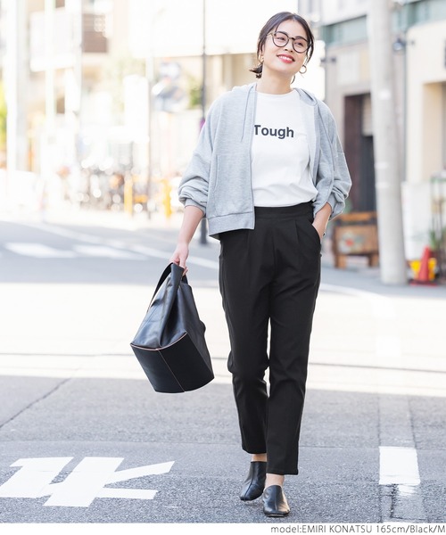 coca(coca)(コカ)の「ウルトラストレッチテーパードパンツ(その他パンツ・レディース・ブラック/ブラウン/グリーン/ベージュ/ネイビー・M/L)」の19枚目の写真