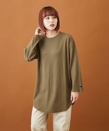 CUBE SUGAR（キューブシュガー）の「ワッフル ロングスリーブ Tシャツ（Tシャツ/カットソー）」