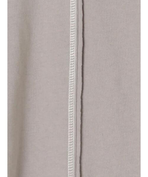 CRAFT STANDARD BOUTIQUE（クラフトスタンダードブティック）の「ステッチデザインカットプルオーバー　＊（Tシャツ/カットソー・レディース・ブラック/オフホワイト/ピンク/ブルー/ライトグリーン/アイボリー/グレイッシュベージュ/ダークネイビー・FREE）」の14枚目の写真