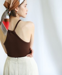 2021 SS アメリカンスリーブギャザーキャミソール