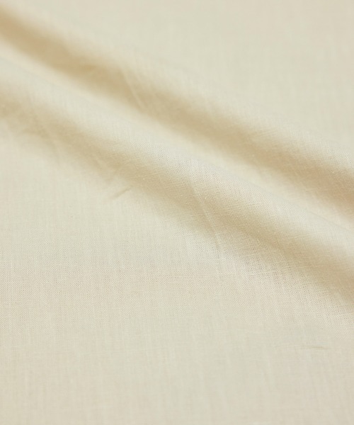 ROPE' PICNIC（ロペピクニック）の「【2WAY】麻混ポプリンジレ（ワンピース・レディース・ダークブラウン/ベージュ・38）」の10枚目の写真