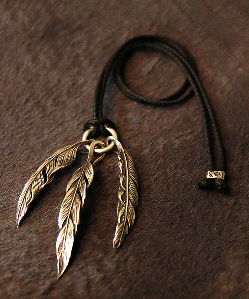 HARIM（ハリム）の「HARIM ハリム / feather cotton cord シルバー925フェザーコットンコードネックレス / HRP036SVC（ネックレス・メンズ・シルバー・FREE）」の15枚目の写真