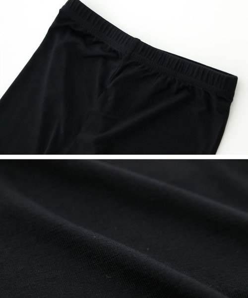 Catherine Cottage(キャサリンコテージ)の「メロウフリルアンダースパッツ3枚セット(レギンス/スパッツ・キッズ・ブラック・100/110/120/130/140/150/160)」の4枚目の写真