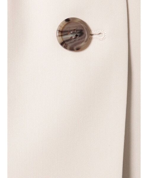 MERCURYDUO（マーキュリーデュオ）の「2WAYジレ付ツイルジャケット（テーラードジャケット・レディース・ベージュ/ミント・FREE）」の6枚目の写真
