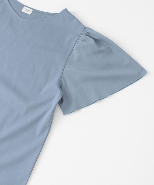 URBAN RESEARCH DOORS（アーバンリサーチドアーズ）の「フレアスリーブプルオーバー（Tシャツ/カットソー・レディース・ブラック/ブルー/ライトベージュ・ONE）」の12枚目の写真