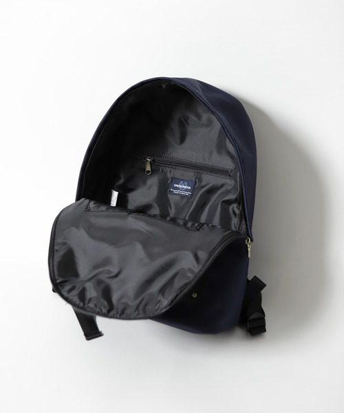 UNION STATION（ユニオンステーション）の「ツイル×スムース調PUレザーバッグパック（バックパック/リュック・メンズ・ホワイト/ブラック/ネイビー・FREE）」の22枚目の写真