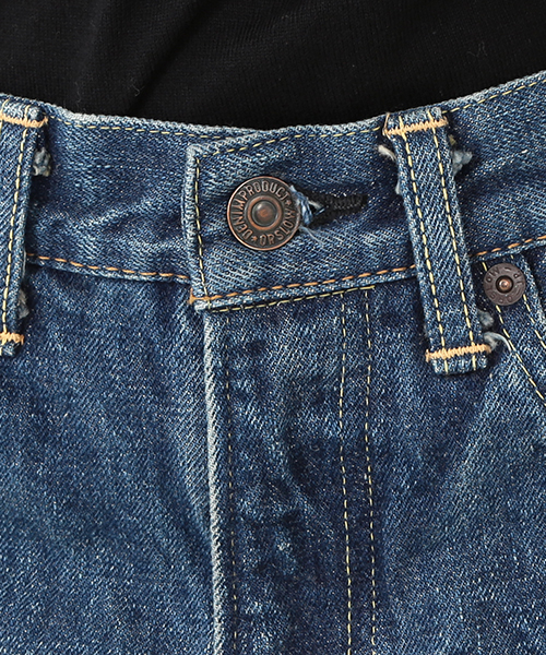 orSlow（オアスロウ）の「orslow / デニム リメイク ショーツ（その他パンツ・レディース・インディゴブルー・1/2）」の2枚目の写真