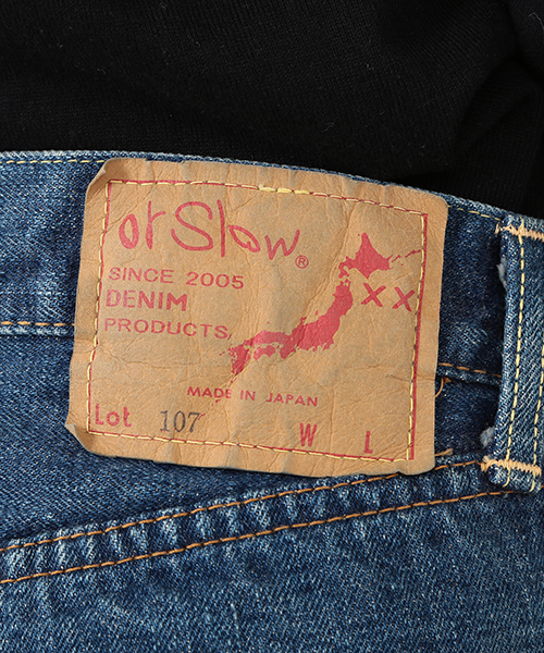 orSlow（オアスロウ）の「orslow / デニム リメイク ショーツ（その他パンツ・レディース・インディゴブルー・1/2）」の9枚目の写真