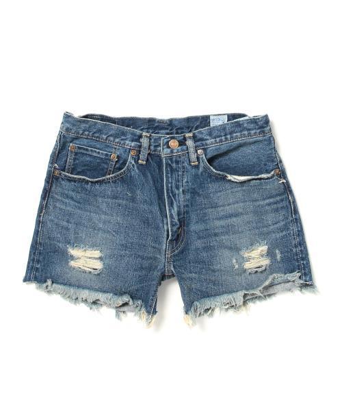 orSlow（オアスロウ）の「orslow / デニム リメイク ショーツ（その他パンツ・レディース・インディゴブルー・1/2）」の18枚目の写真
