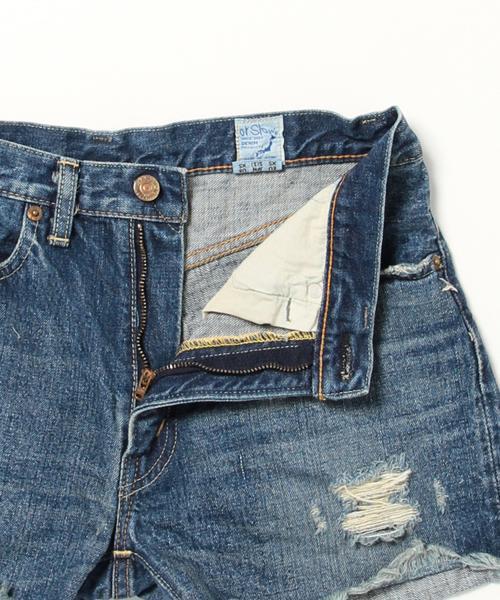 orSlow（オアスロウ）の「orslow / デニム リメイク ショーツ（その他パンツ・レディース・インディゴブルー・1/2）」の14枚目の写真