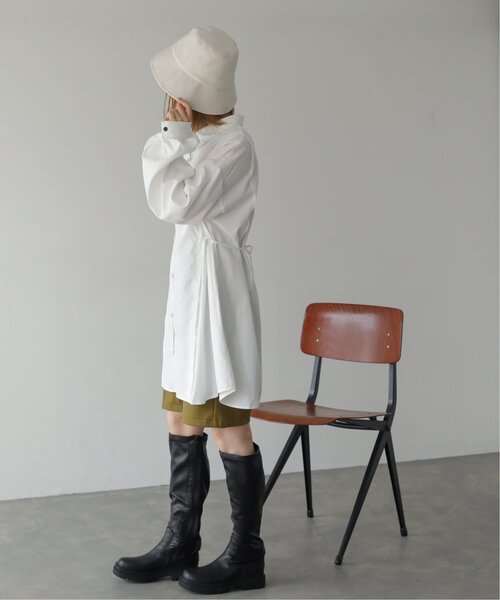 RAY CASSIN(レイカズン)の「ストレッチロングブーツ(ブーツ・レディース・ブラック/キナリ・MEDIUM/LARGE)」の4枚目の写真