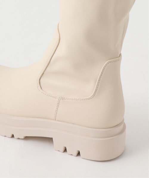 RAY CASSIN(レイカズン)の「ストレッチロングブーツ(ブーツ・レディース・ブラック/キナリ・MEDIUM/LARGE)」の17枚目の写真