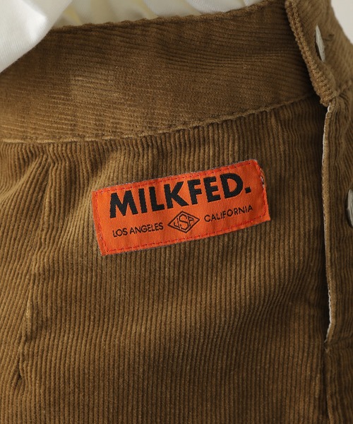 MILKFED.（ミルクフェド）の「CORDUROY SKIRT（スカート・レディース・ベージュ/チャコール・ONE SIZE）」の12枚目の写真